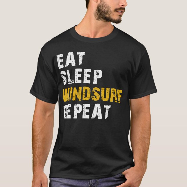 Sleep Windsurf T-Shirt (Vorderseite)