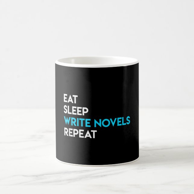Sleep Write - WriterNovel Writer Novelist Kaffeetasse (Mittel)