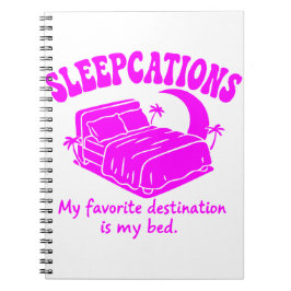 Sleepcations Notizblock