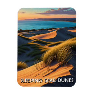 Sleeping Bear Dunes Michigan Reise Magnet