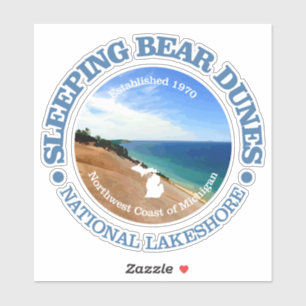 Sleeping Bear Dunes NL Aufkleber