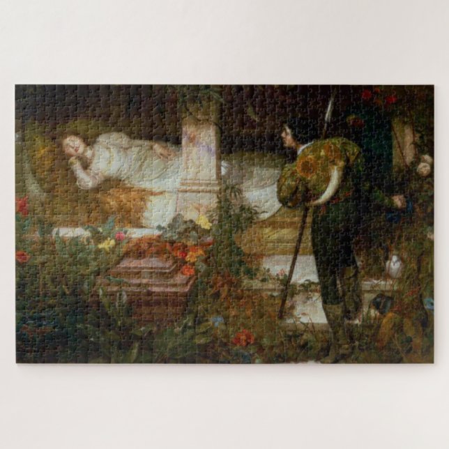 Sleeping Beauty (Prince Charming and His Princess) Puzzle (Horizontal)