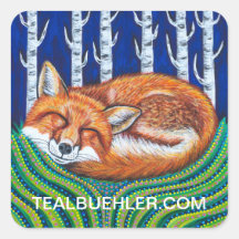 sLEEPING fOX