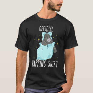 Sleeping Gorilla Pajamas Sleepyhead T-Shirt