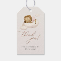 Sleeping Lion Gift Tags