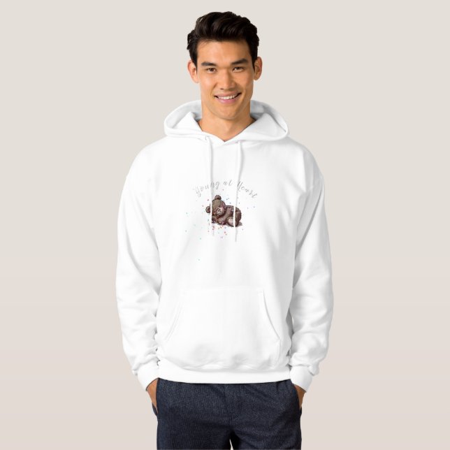 Sleeping Teddy Bear Hoodie (Vorne ganz)
