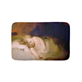 Sleeping Young Boy (von Thomas Sully) Badematte