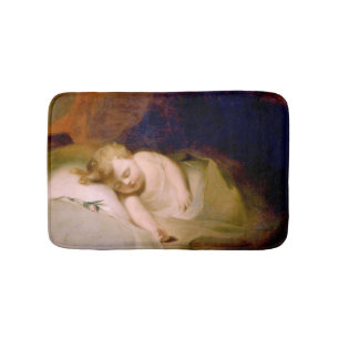 Sleeping Young Boy (von Thomas Sully) Badematte