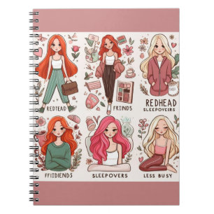 Sleepover Bliss Notebook Notizblock