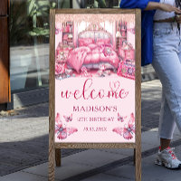 Sleepover Girl Geburtstag Personalisierter Empfang