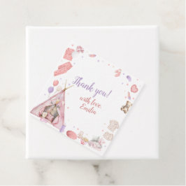 Sleepover Pajama Geburtstagsparty Geschenkanhänger