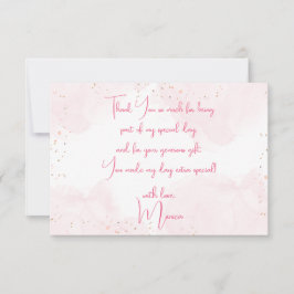 Sleepover pajama Kindergeburtstag Party Dankeskarte