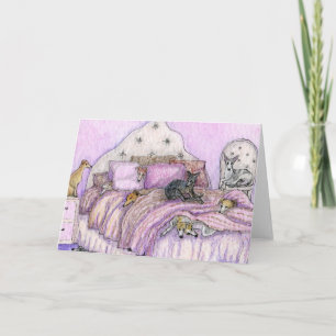 Sleepover - Peitschen und Windhunde Galore! Karte