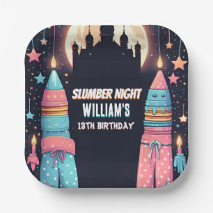 Sleepover Sleepover Sleepover Slave Party 13. Gebu Pappteller