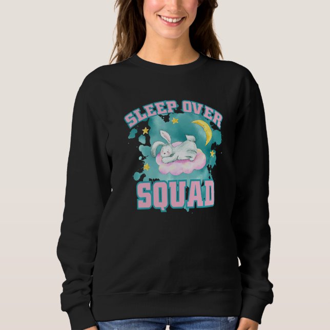 Sleepover Squad Pajama Top Niedlich Bunny (Vorderseite)