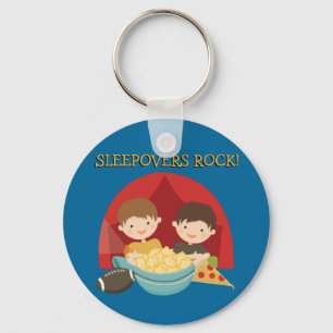 Sleepovers-Felsen Schlüsselanhänger