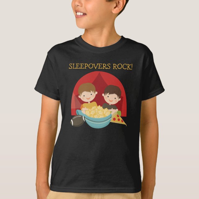 Sleepovers-Felsen T-Shirt (Vorderseite)