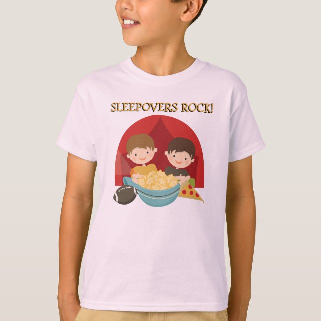Sleepovers-Felsen T-Shirt (Vorderseite)