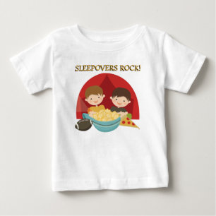 Sleepovers Rock Baby T-shirt
