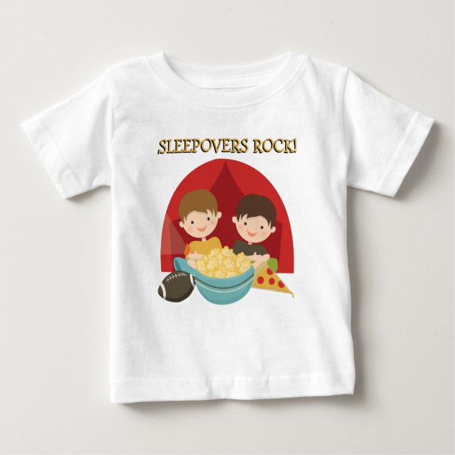 Sleepovers Rock Baby T-shirt (Vorderseite)