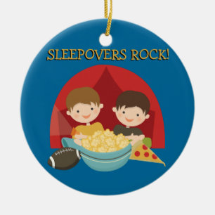 Sleepovers Rock Keramik Ornament