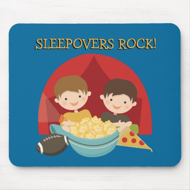 Sleepovers Rock Mousepad (Vorne)