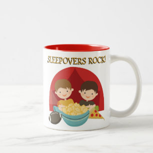 Sleepovers Rock Zweifarbige Tasse