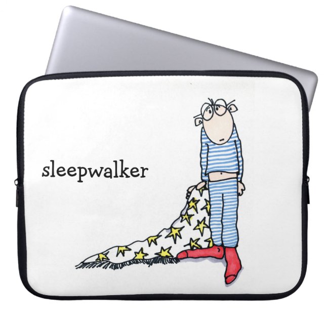 SLEEPWALKER-LAPTOP-ABDECKUNG LAPTOPSCHUTZHÜLLE (Vorderseite)