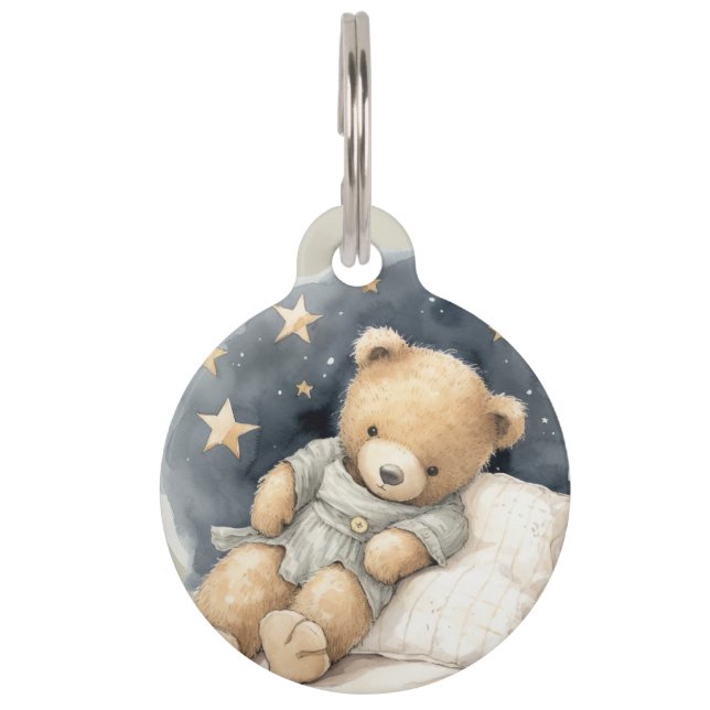 Sleepy Bear Haustiermarke (Vorderseite)