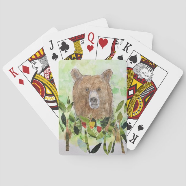 Sleepy Bear Playing Cards Spielkarten (Rückseite)