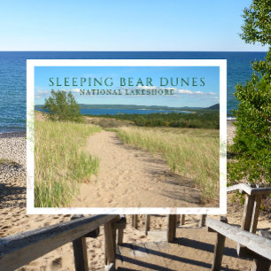Sleepy Bear Trail Lake Superior, Sleepy Bear Dunes Postkarte