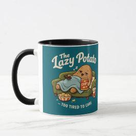 Sleepy Beige Cartoon Potato Sofa Comfort Design Tasse