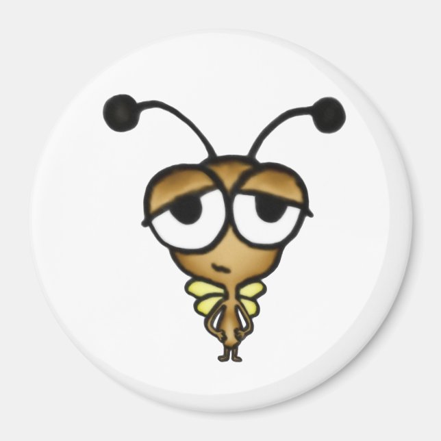Sleepy Bug Magnet (Vorne)