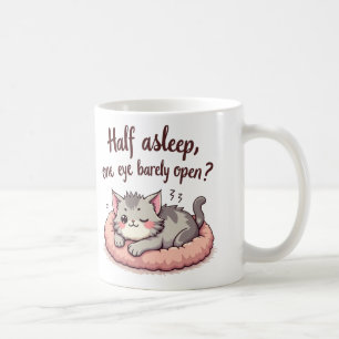 Sleepy Cat Kaffeetasse