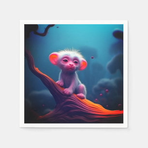 Sleepy Creature Serviette