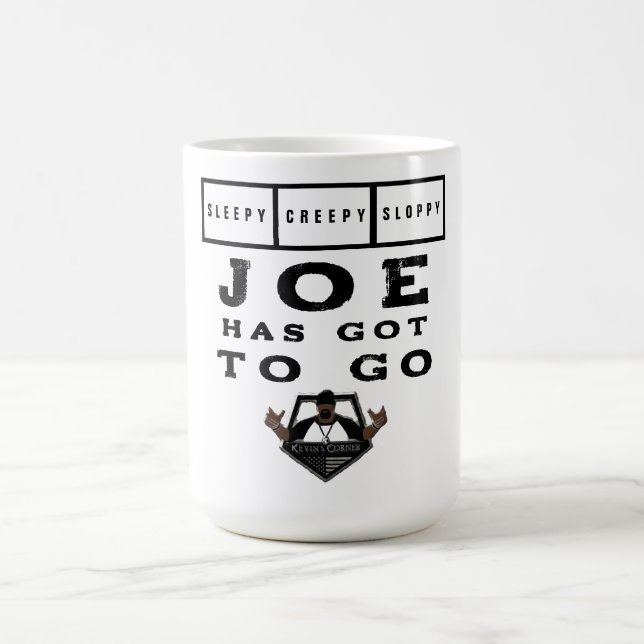 Sleepy Creepy Sloppy Joe hat Got zu gehen Kaffeetasse (Mittel)