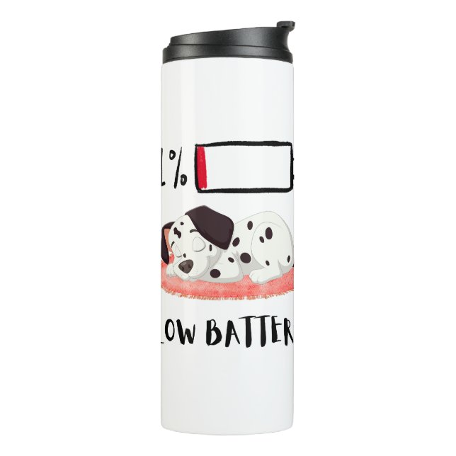 Sleepy Dog Design Thermosbecher (Nach links gedreht)