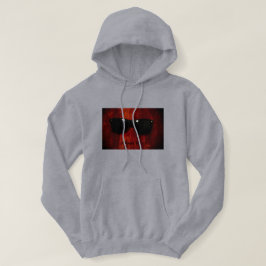 Sleepy Face: Gray - Unisex Basic Hooded Sweatshirt