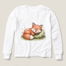 Sleepy Fox Woodland Nursery Art