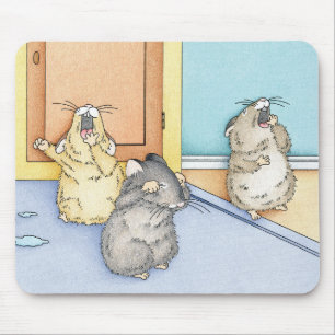 Sleepy Hamsters Mousepad