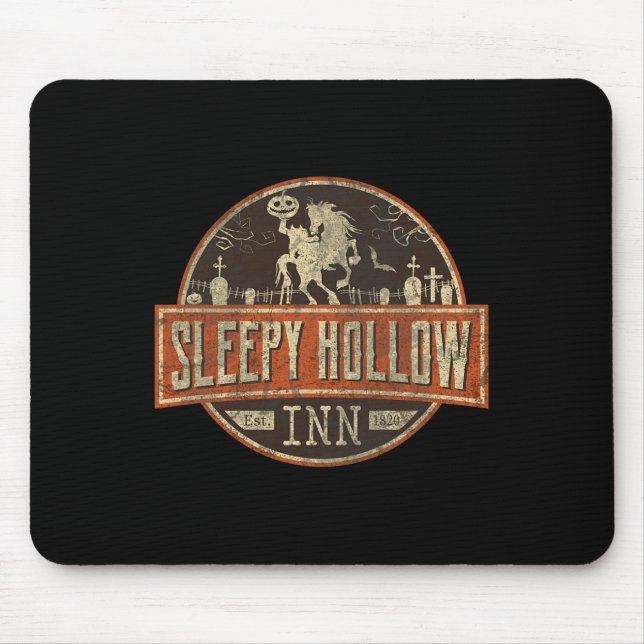 Sleepy Hollow Alloween Horseman Mousepad (Vorne)