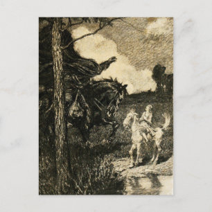 Sleepy Hollow: Ein Reiter von großen Ausmaßen Postkarte