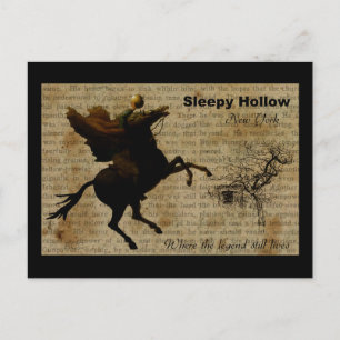 Sleepy Hollow Headless Horseman 2 Postkarte