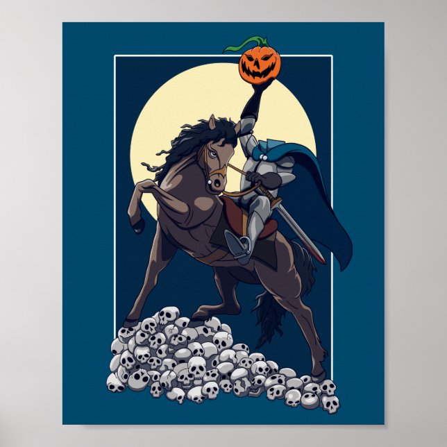 Sleepy Hollow Headless Horseman | Halloween Poster (Vorne)