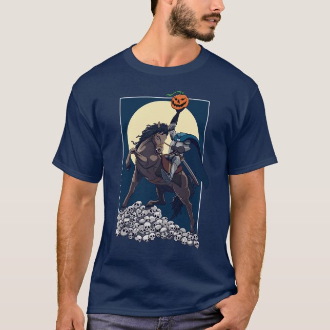 Sleepy Hollow Headless Horseman | Halloween T-Shirt (Vorderseite)