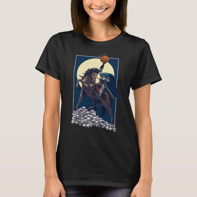 Sleepy Hollow Headless Horseman | Halloween T-Shirt (Vorderseite)