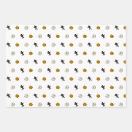 Sleepy Hollow Headless Horseman Spooky Halloween Geschenkpapier Set