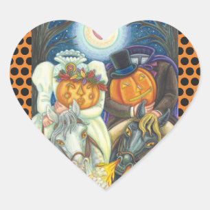 SLEEPY HOLLOW HOCHZEIT HALLOWEEN AUFKLEBER BOGEN H