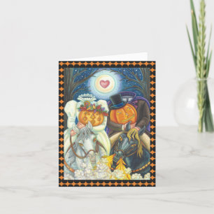 SLEEPY HOLLOW HOCHZEIT HALLOWEEN NOTENKARTE *Vers Karte