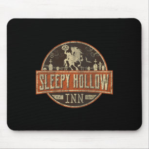 Sleepy Hollow Inn Halloween Headless Horseman Mousepad